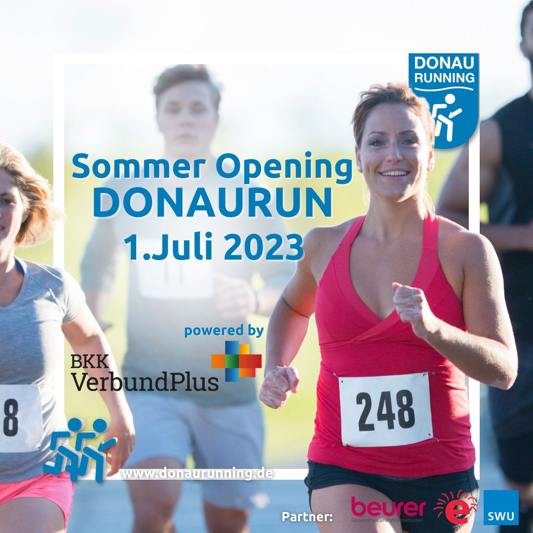 Sommer Opening DONAURUN - sei dabei am 1. Juli 2023